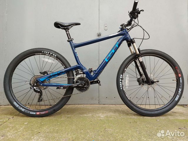 Велосипед GT как новый двухподвес