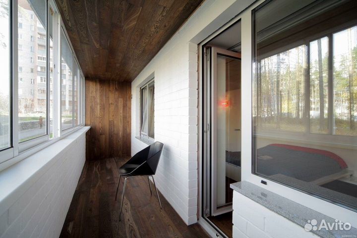 Лоджия под ключ (отделка+утепление)