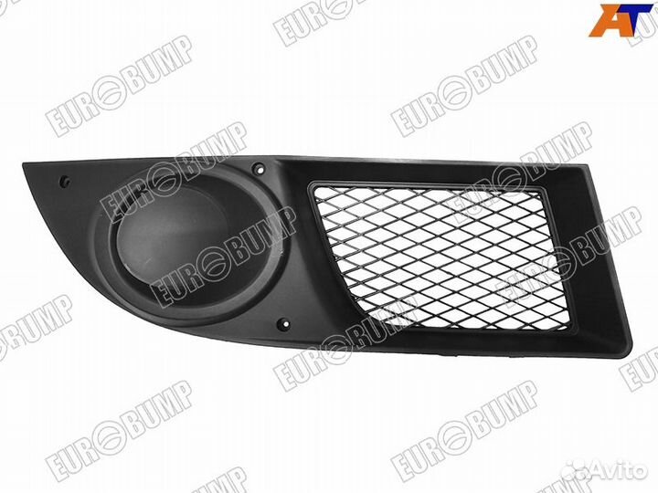 Заглушка в передний бампер fiat doblo 06-15 RH FIA