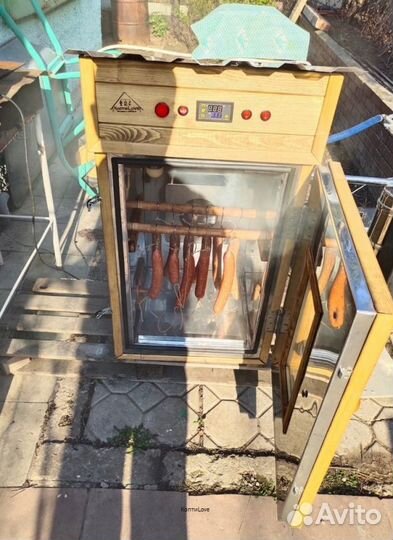 Коптильня с дымогенератором