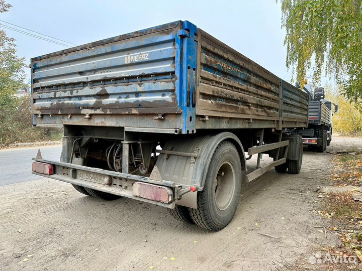 Прицеп бортовой Нефаз 8332, 2017
