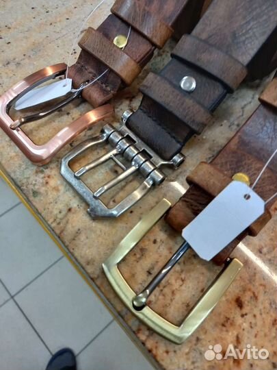 Кожаные ремни из Испанского водяного буйвола