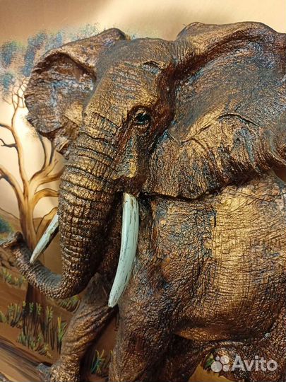 Картина медь 3D 70-80 года прошлого века Gastone