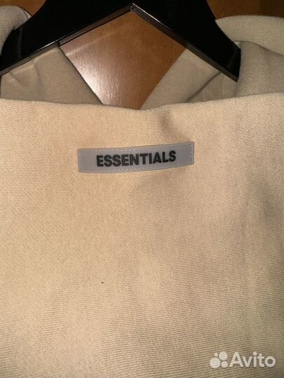 Fear of god essentials худи оригинал