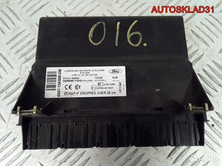 Блок комфорта Ford Fusion 2s6t15r600db