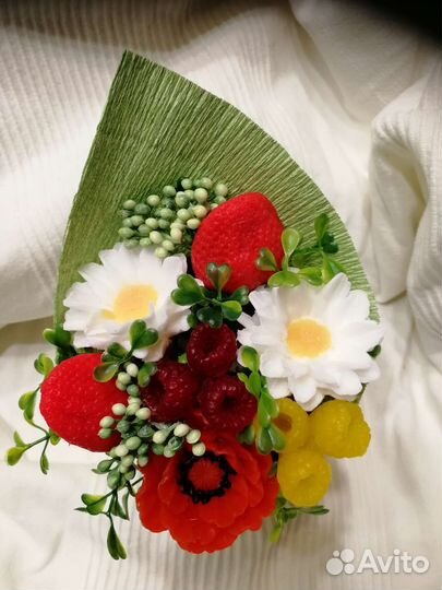 Букет из мыла