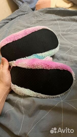 Тапочки высокие единорожки чуни 38,39