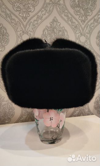 Шапка ушанка мужская норка