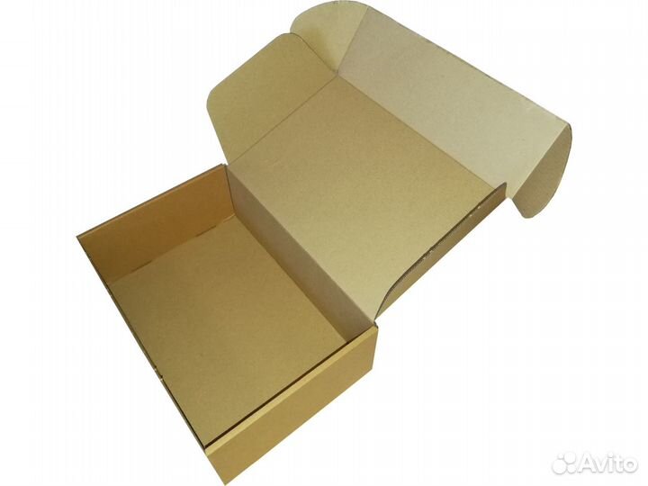 Коробка картонная крафт 30х20х10см