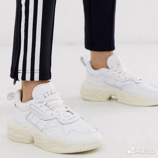 Adidas originals supercourt rx trainers in white x home of classics edition on sale