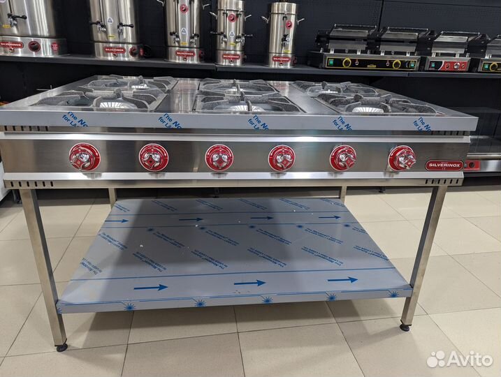 Газовые плиты для ресторанов
