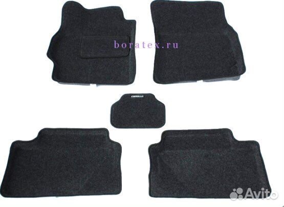 Комплект ковриков Ворс 3D