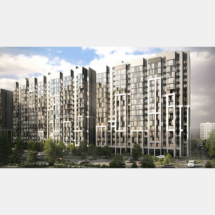 1-к. квартира, 35,1 м², 7/15 эт.