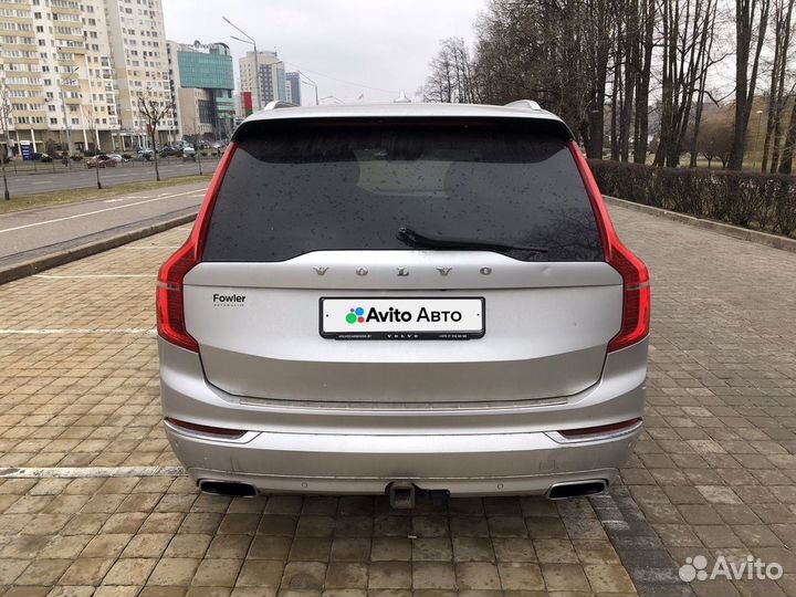 Volvo XC90 2.0 AT, 2016, 173 000 км