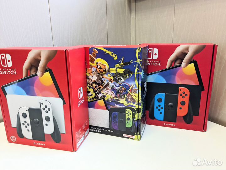 Новые Nintendo switch Oled (чип)