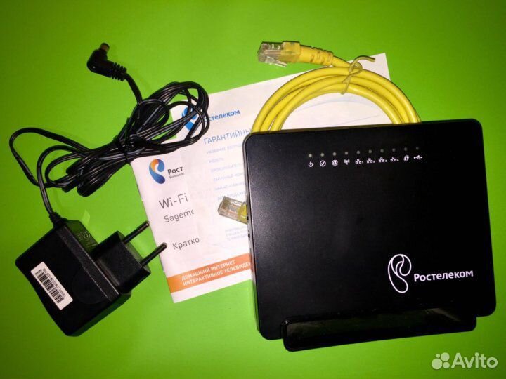 WI-Fi роутер Sagemcom fst 1744 v4 c USB