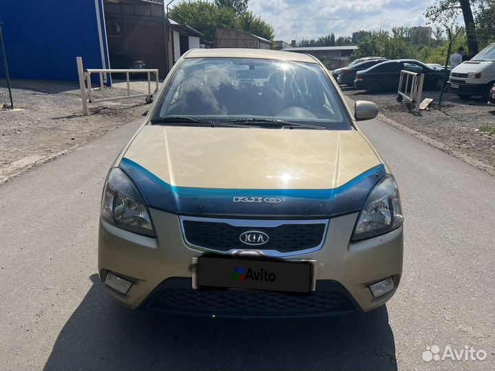 Kia Rio 1.4 МТ, 2009, битый, 115 000 км