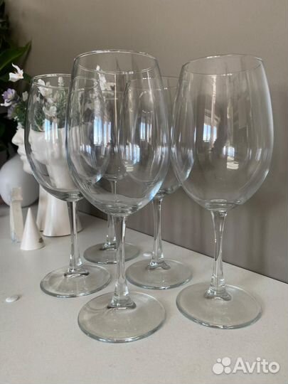 Бокалы в аренду/под вино, апероль, мартини