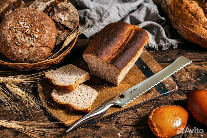 Нож для хлеба samura reptile SRP-0055/Y