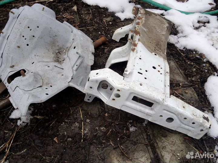 Лонжерон передний левый Hyundai Solaris 1