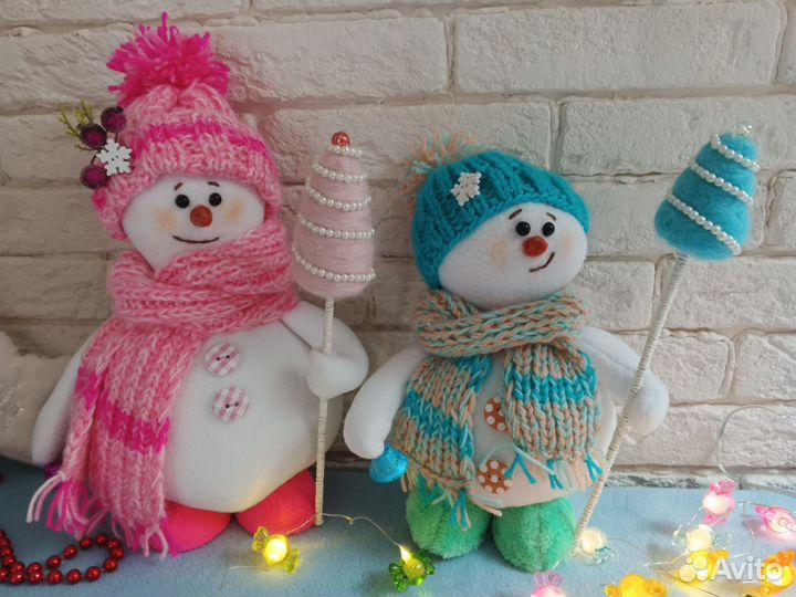 Интерьерная кукла ручной работы