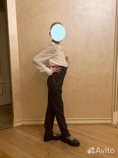 Бронь до 28.07 Блузка Маленькая леди 140