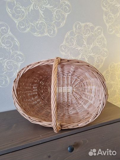 Корзина плетеная ручная работа