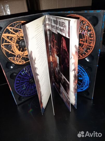 Коробка the Moody Blues 5cd USA