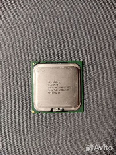 Cpu celeron d 336 (процессор)