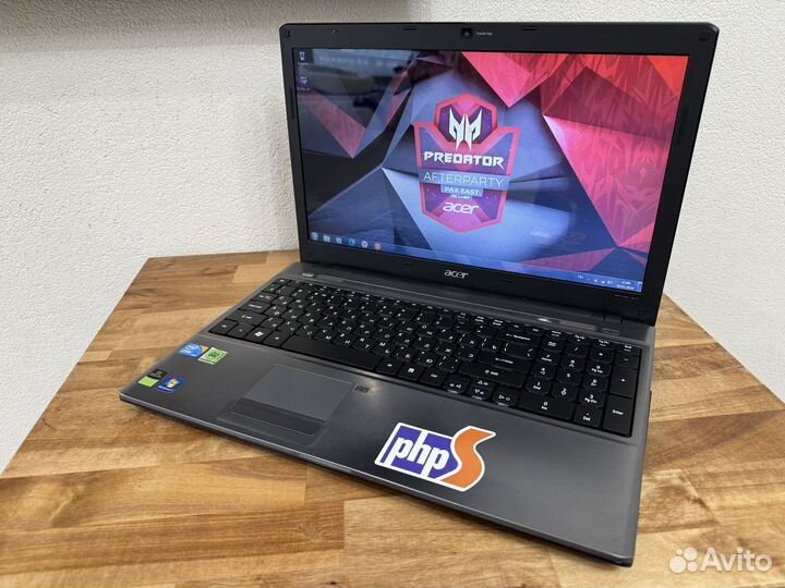 Металлический ультрабук Acer SSD 256Gb Wi-Fi 5Ghz