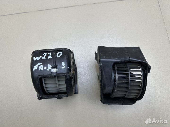 Моторчик печки задний Mercedes W220