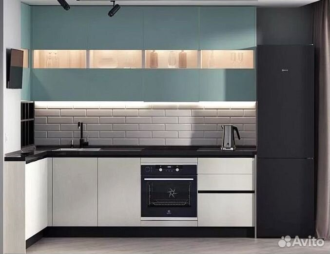 Кухни с подсветкой