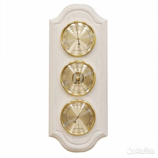 Домашняя настенная механическая метеостанция Смич