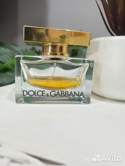 Туалетная вода Dolce & Gabbana the one оригинал