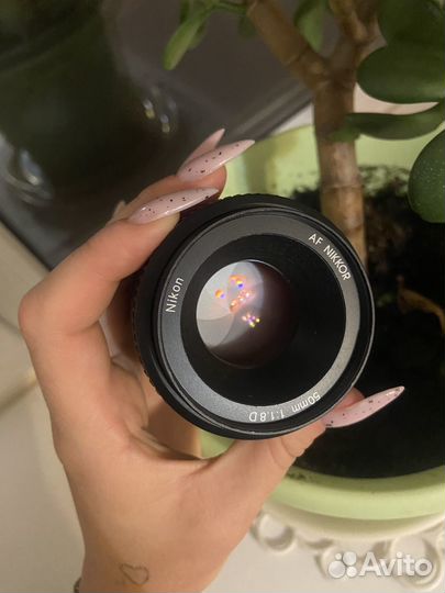 Nikon af nikkor 50mm 1 1.8 d