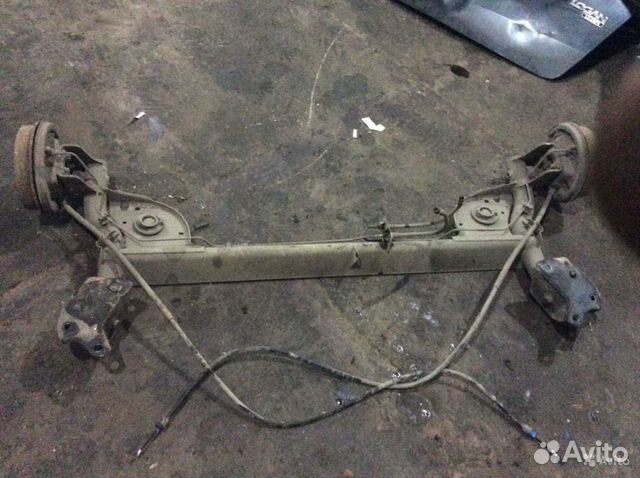 Задняя балка рено логан Logan Сандеро