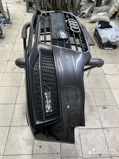 Бампер передний audi a4 b8 s line