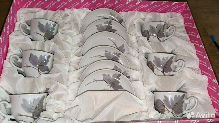 Кофейный набор чешский фарфор Czecho