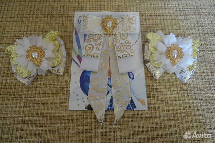 Банты и галстуки в школу для девочек