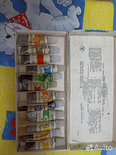 Краски из СССР