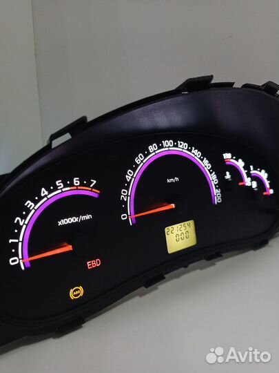 Шкала, Накладка щитка приборов LADA Priora, Kalina