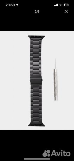 Ремешок apple watch 40mm металлический