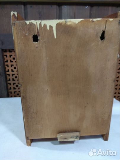 Кукольный шкаф деревянный СССР