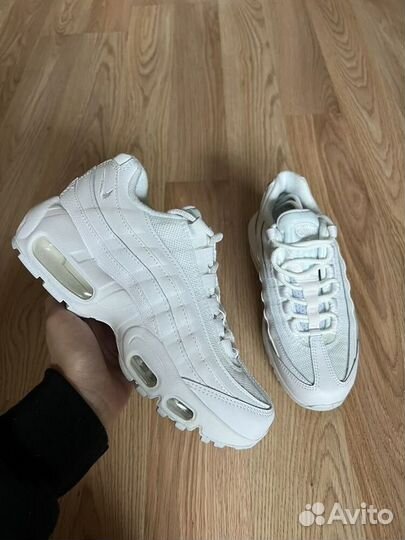 Кроссовки мужские белые Nike Air Max 95 White