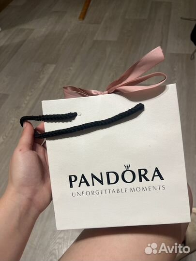 Pandora кольцо сердце