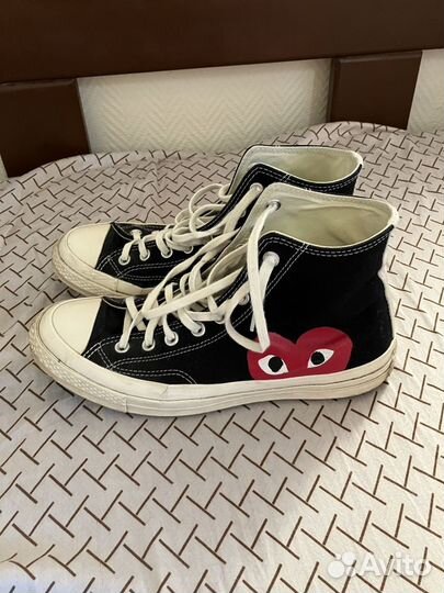 Кеды converse play comme des garcons