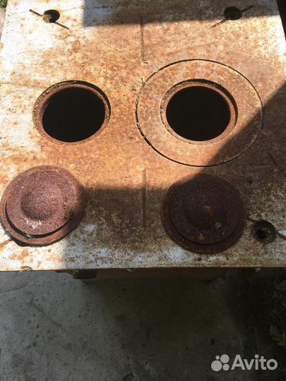 Печь буржуйка чугунная СССР