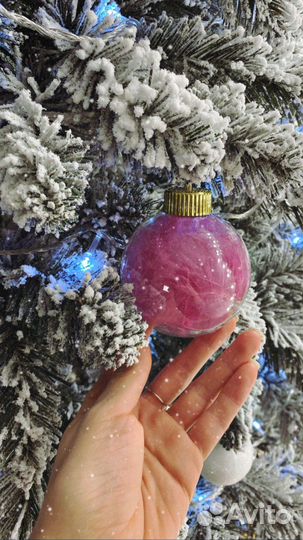 Елка заснеженная литая 170см