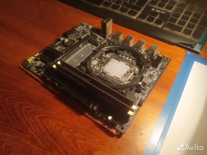 Комплект xeon 2420 v2, machinist, ddr3 8gb