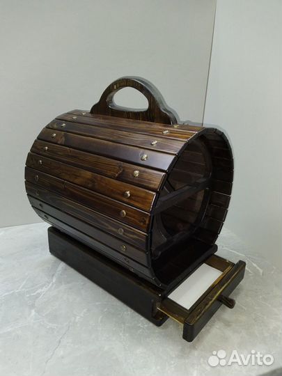 Мини бар бочка